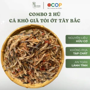 Cá Khô Giã Tỏi Ớt Tây Bắc