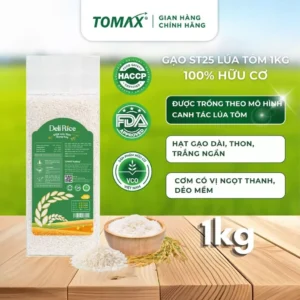 Tạo ST25 Lúa Tôm 100% Hữu Cơ
